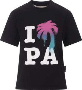 Palm Angels T-Shirts Zwart Dames
