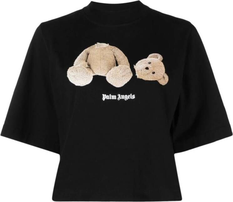 Palm Angels T-Shirts Zwart Dames