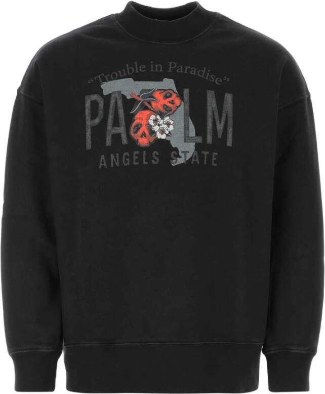 Palm Angels Trainingsshirt Zwart Heren
