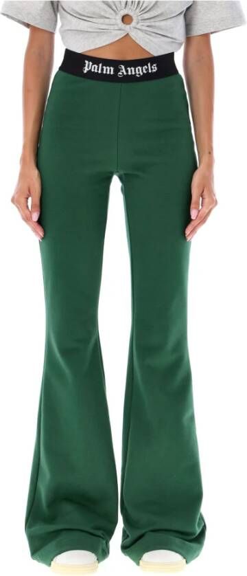 Palm Angels Trousers Groen Dames