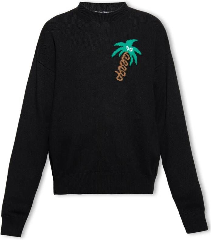 Palm Angels GC Palma Color Shirt Black Heren