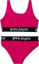 Palm Angels Kids Bikini met logoprint Roze - Thumbnail 2