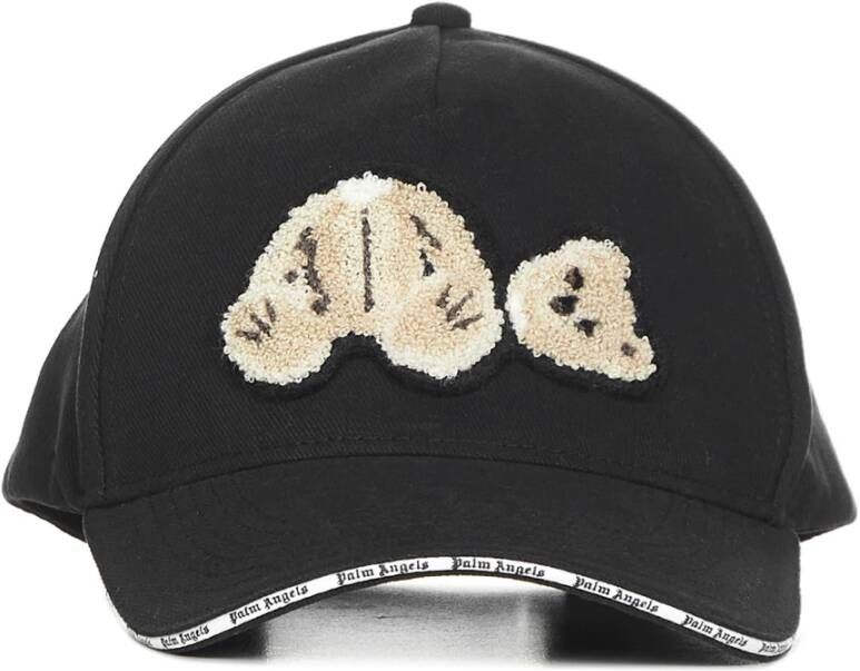 Palm Angels Vrouwelijke accessoires hoeden; Caps Pwlb015F22Fab002 Zwart Dames