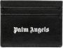 Palm Angels Zwarte Portemonnee Regular Fit Geschikt voor alle temperaturen 100% leer Black Heren - Thumbnail 1