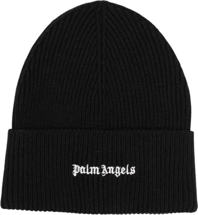 Palm Angels Zwarte hoeden met stijl Zwart Heren