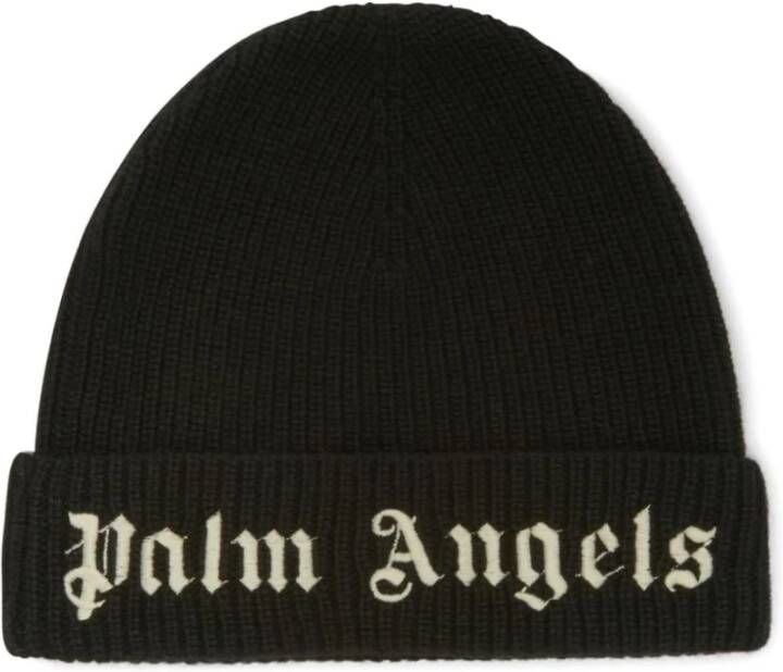 Palm Angels Zwarte hoeden met stijl Zwart Heren