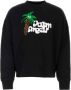Palm Angels Zwarte katoenen sweatshirt Stijlvol en comfortabel Black Heren - Thumbnail 1