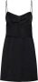 Palm Angels Zwarte Ss23 Jurk met Kettingbandjes Zwart Dames - Thumbnail 1