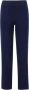 Panicale Rechte Broek Blauw Dames - Thumbnail 1