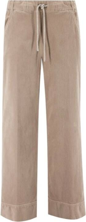 Panicale Straight Trousers Beige Dames