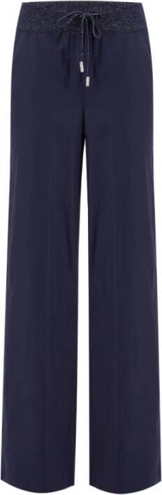 Panicale Trousers Blauw Dames