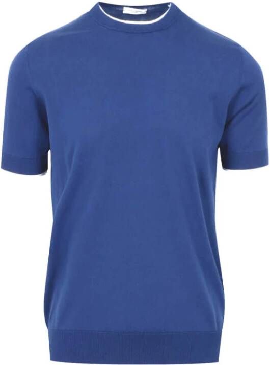 Paolo Pecora T-shirts Blauw Heren
