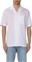 Paolo Pecora Short Sleeve Shirts White Heren - Thumbnail 1