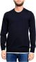 Paolo Pecora Ronde hals gekweek Blauw Heren - Thumbnail 3