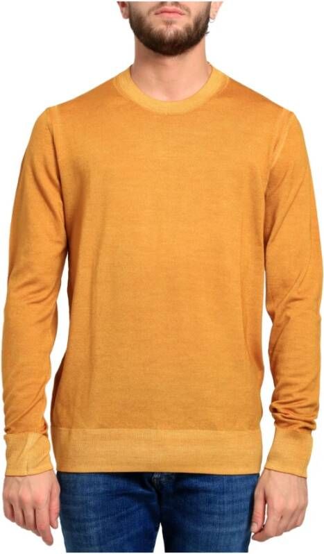 Paolo Pecora Sweatshirt Oranje Heren