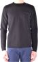 Paolo Pecora sweatshirt Zwart Heren - Thumbnail 1