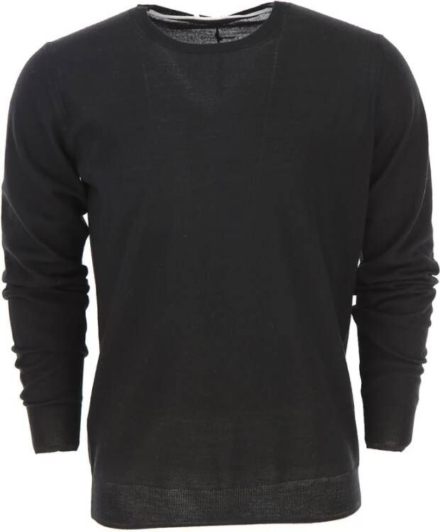 Paolo Pecora Sweatshirt Zwart Heren