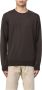 Paolo Pecora Bruine Sweaters Regular Fit Brown Heren - Thumbnail 1