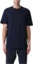 Paolo Pecora Blauw T-shirt voor mannen Blue Heren - Thumbnail 1