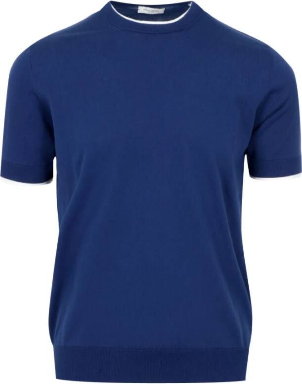 Paolo Pecora T-shirts Blauw Heren
