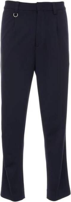 Paolo Pecora Slim-fit Trousers Blauw Heren