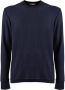 Paolo Pecora Trui Blauw Heren - Thumbnail 1