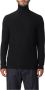 Paolo Pecora Knitwear A047 F001 22 Zwart Heren - Thumbnail 1