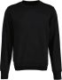 Parajumpers Zwarte Geribbelde Trui met Iconische Details Black - Thumbnail 1
