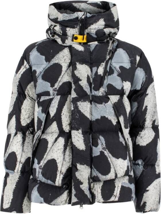 Parajumpers Donkere Avio Butterfly Print Donsjas Meerkleurig Heren