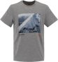 Parajumpers Essentieel Bedrukt T-Shirt Grijs Heren - Thumbnail 1