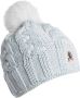Parajumpers Kabel Gebreide Muts Lichtblauw Blauw Dames - Thumbnail 1
