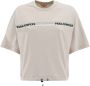 Parajumpers Lichtgewicht katoenen T-shirt Beige Dames - Thumbnail 1