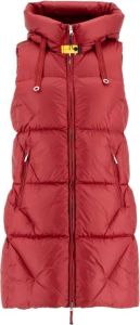 Parajumpers Oversized Dons Bodywarmer Rood Dames