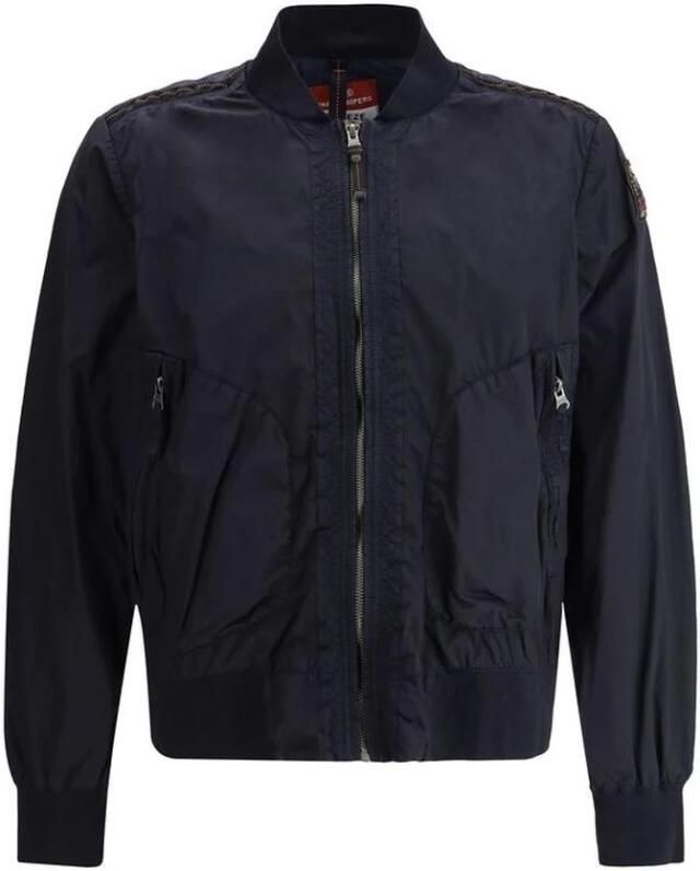 Parajumpers Ash Bomberjack Stijlvol Ontwerp Blue Heren