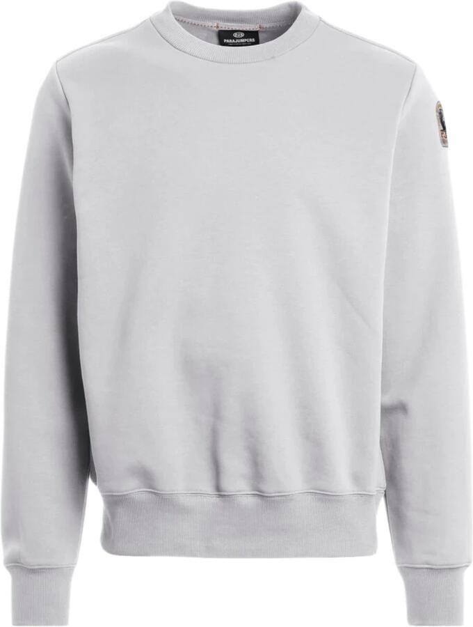 Parajumpers Zilvergrijs Crew Neck Sweatshirt Gray Heren - Foto 1