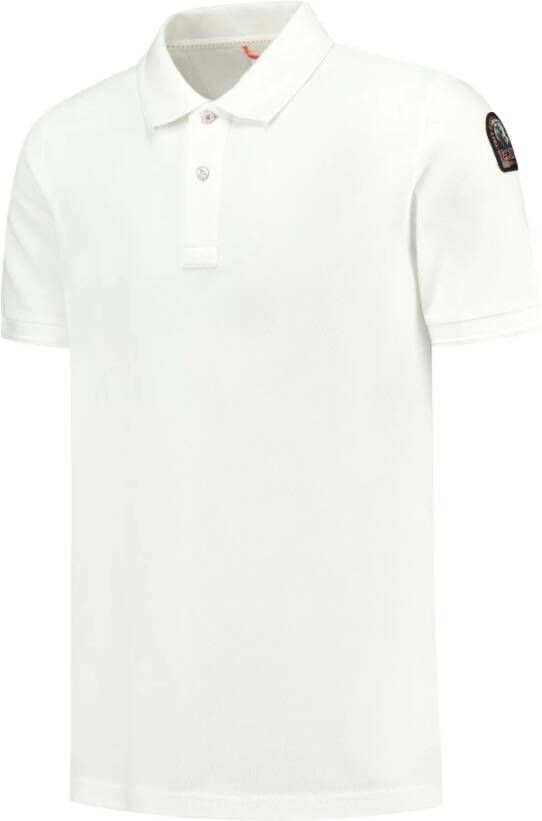 Parajumpers Polo Shirt White Heren