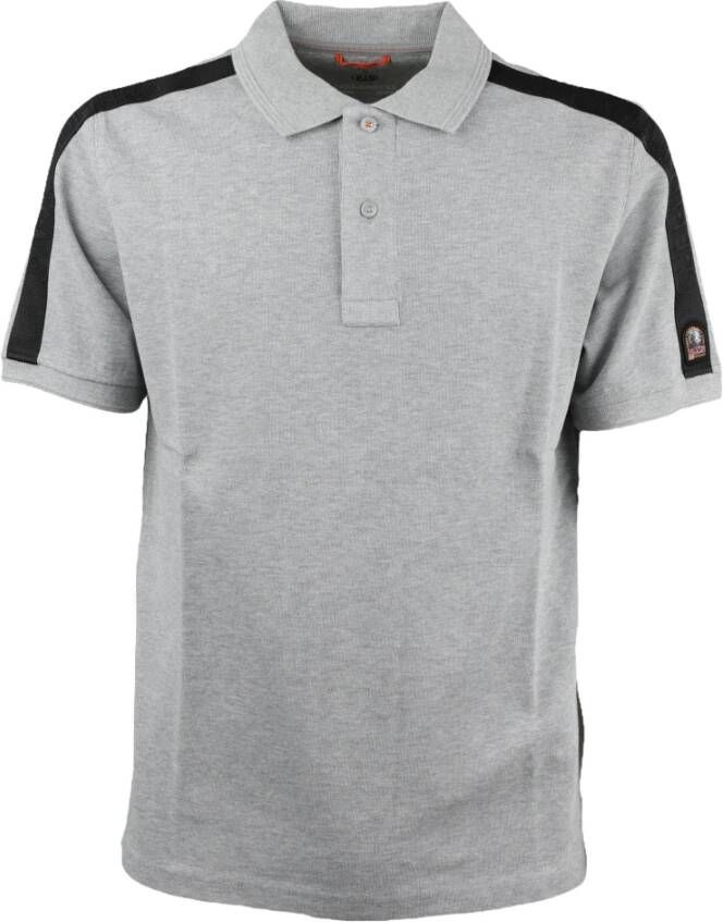 Parajumpers Polo T-Shirt Gray Heren