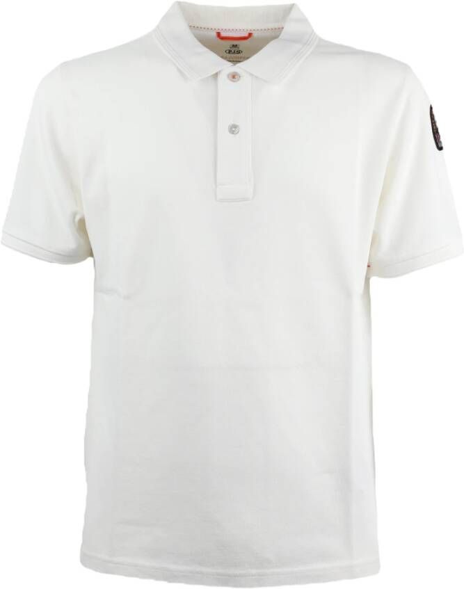 Parajumpers Polo Shirt White Heren