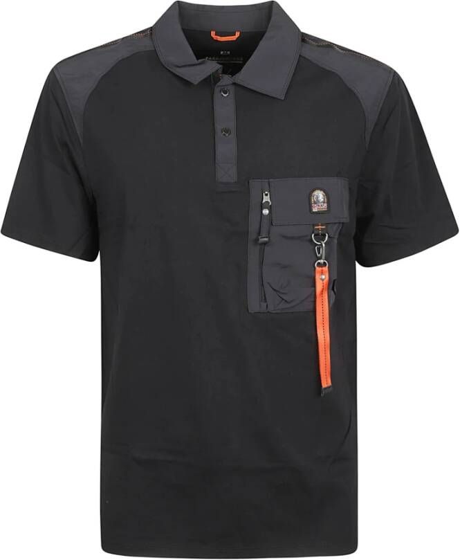 Parajumpers Polo Shirts Zwart Heren