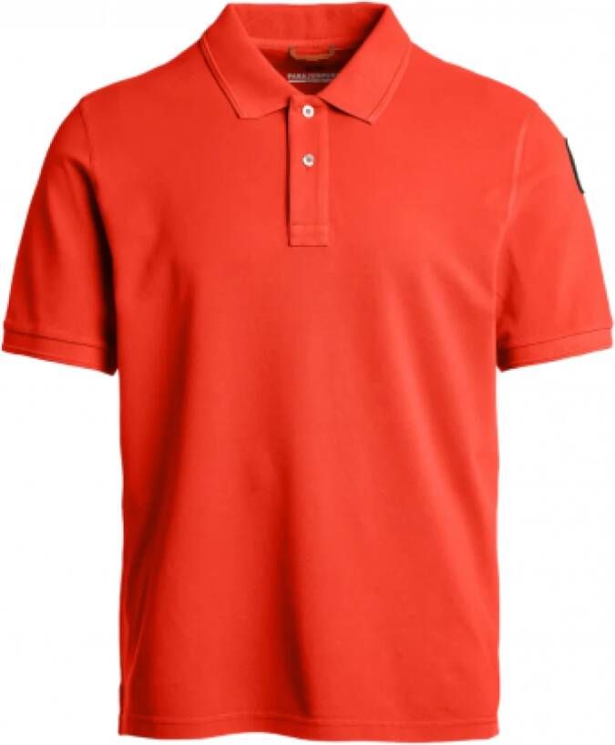 Parajumpers Poloshirt Rood Heren