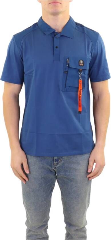 Parajumpers Stijlvolle Polo Shirt voor Heren Blauw Heren