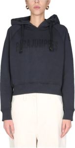 Parajumpers Sweatshirt With Logo Print Blauw Dames