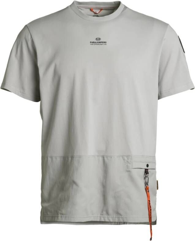 Parajumpers T-shirt Grijs Heren