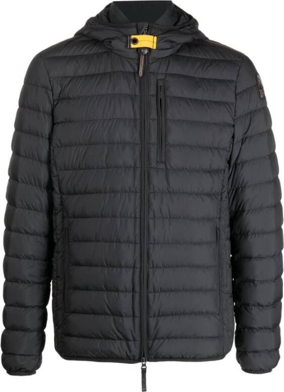 Parajumpers Zwarte jas met iconische details Black Heren
