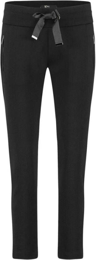 Parami Slim-fit Broek Black Dames