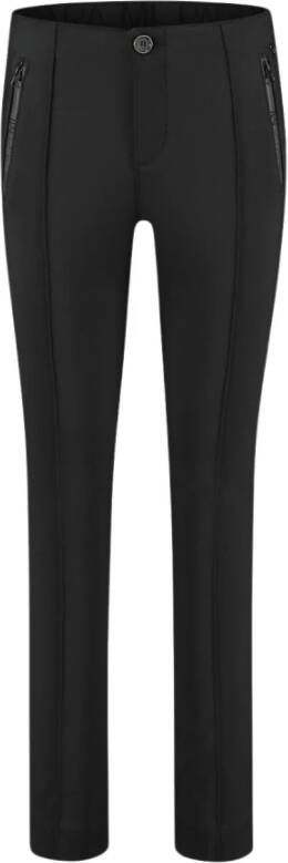 Parami Rechte broek Zwart Dames