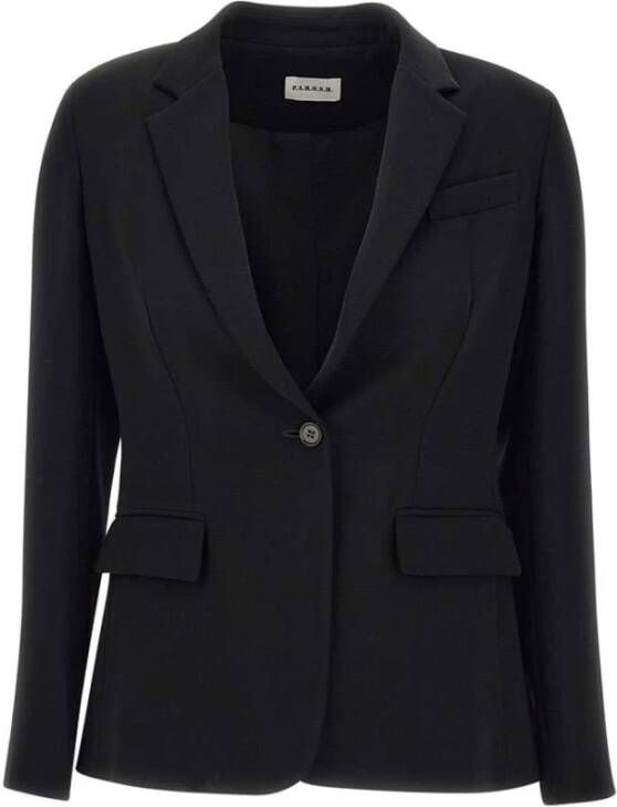P.a.r.o.s.h. Blazerjas Zwart Dames