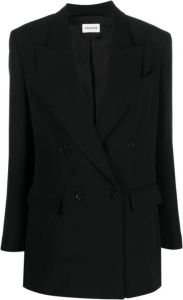 P.a.r.o.s.h. Double Breasted Blazer D420250.Pirates Zwart Dames