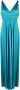 P.a.r.o.s.h. Dress Blauw Dames - Thumbnail 1