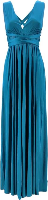 P.a.r.o.s.h. Midi Dresses Blauw Dames